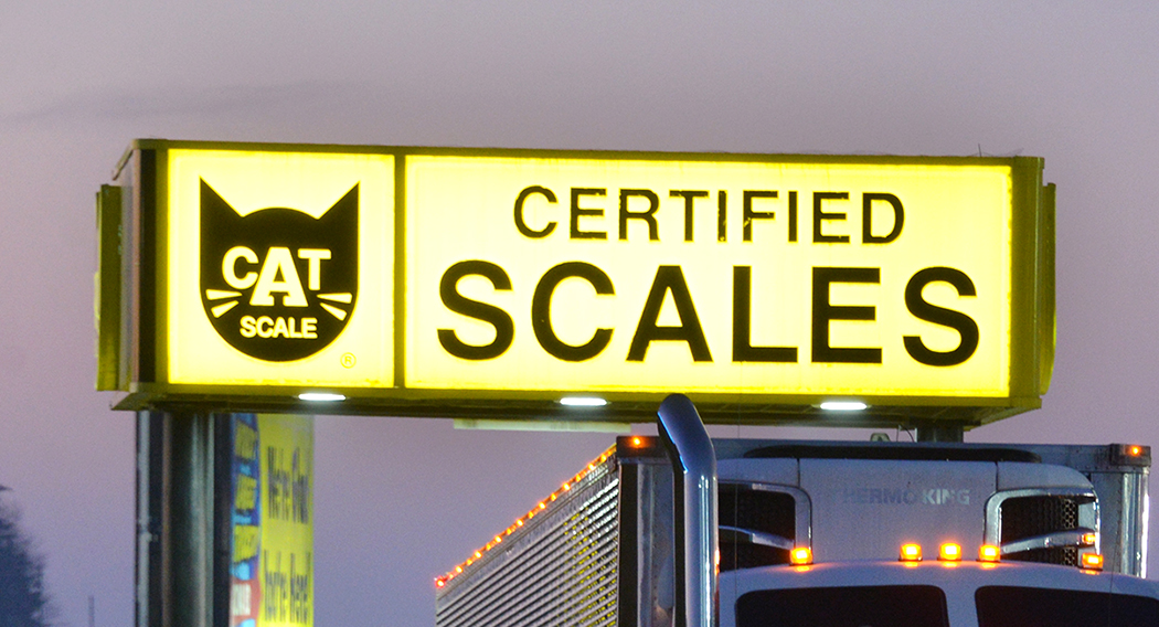 CAT Scale - Weighing with CAT Scale means you get the peace of mind knowing  we've got your back! Have a story? Tell us how CAT Scale has had your back!  #CATScale #