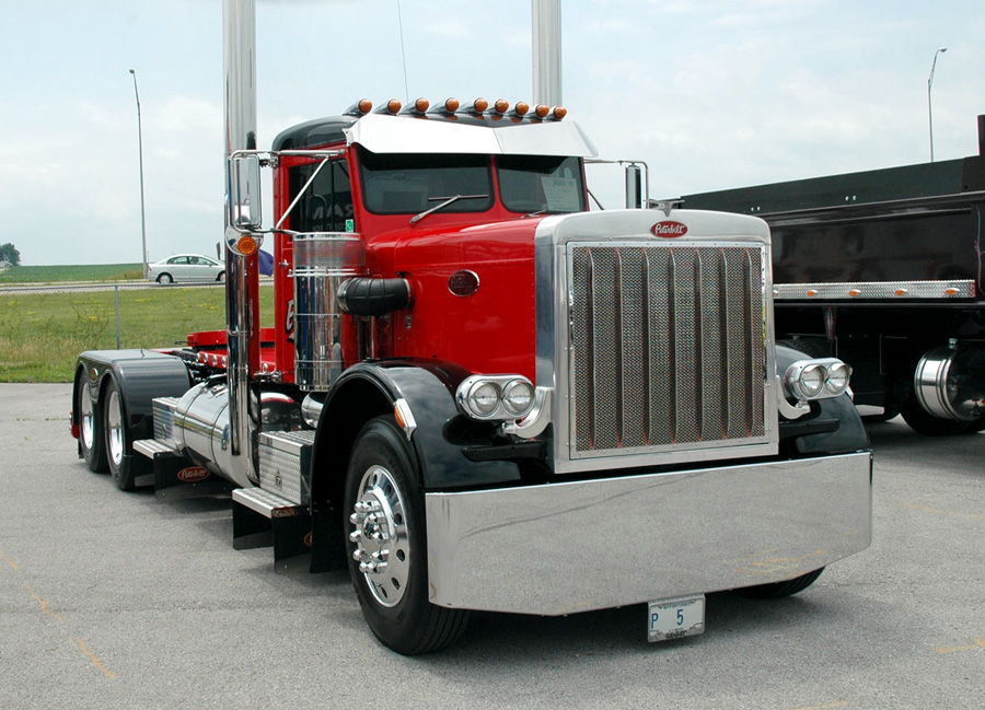 peterbilt 359 drop visor