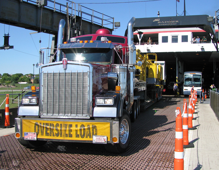 SS Badger Semi Truck & Oversized Load Ferry Rates & Info